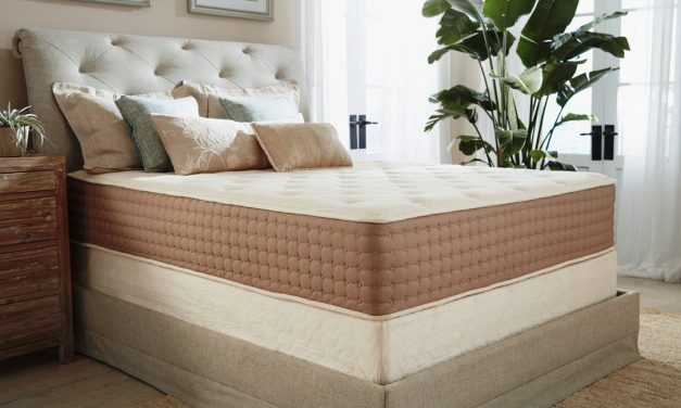 The Eco Terra Hybrid Latex mattress is 11-inches thick.