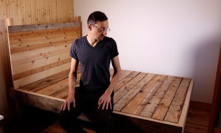 Building a Reclaimed Wood Bed Frame
