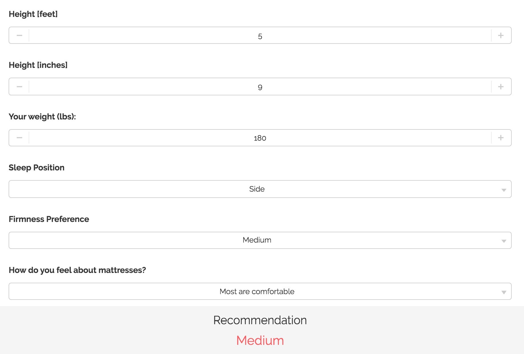 Spindle Comfort Calculator