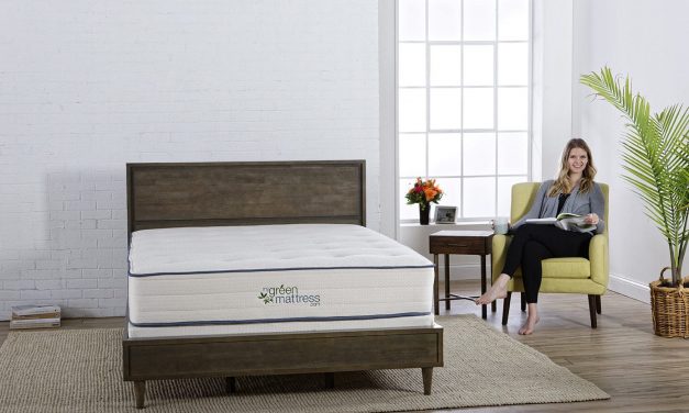 The My Green Mattress - Natural Escape is rated as a medium firm, which is the ideal firmness for most sleepers.
