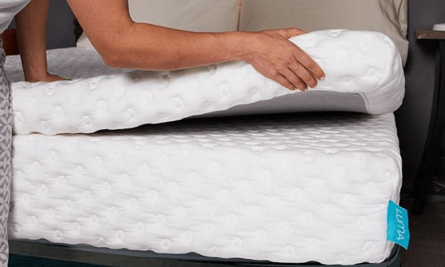 The Luma All Latex Slumber System mattress has 11" of luxurious latex. The top 3" layer is available in either Dunlop or Talalay.