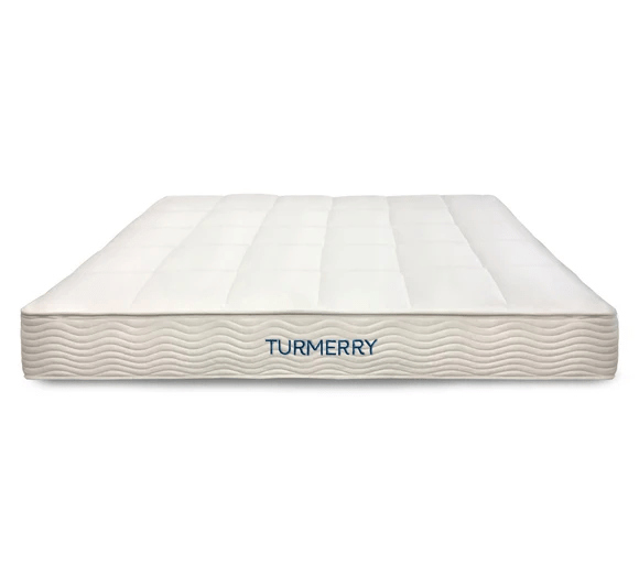 Latex Mattress Topper - Turmerry King / 2 inch Organic Latex / Medium