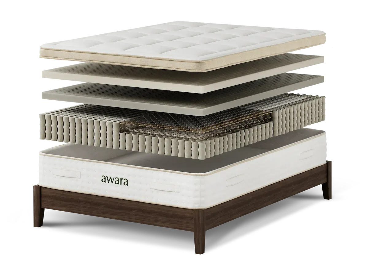 The best latex mattress for your body type and sleeping position is one that excels in contouring. The Awara Luxury Hybrid mattress is a fantastic option for side sleepers and back sleepers.