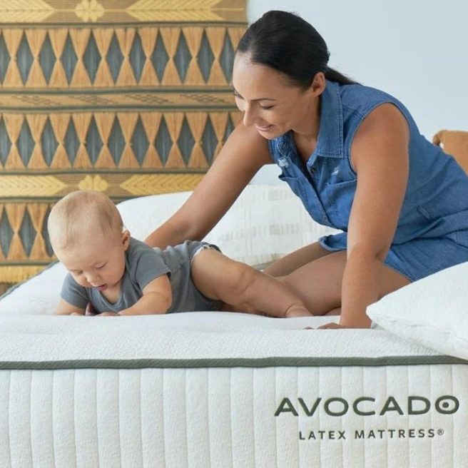 Avocado Green All Latex Mattress16